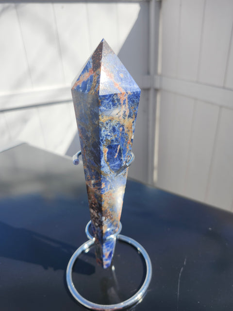 Sunset sodalite scepter