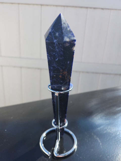 Sunset sodalite scepter