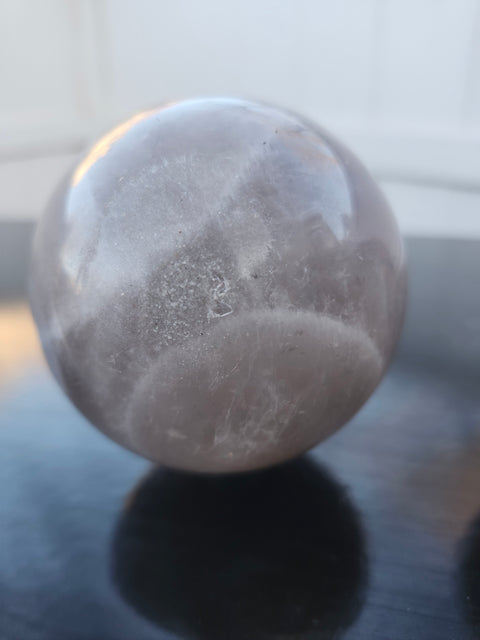 Black moonstone sphere 1.1 pounds