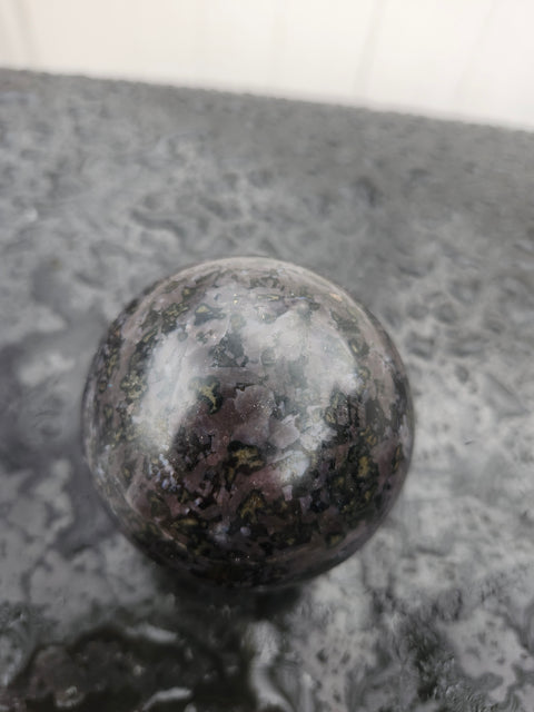 Gabbro sphere 14 ounces