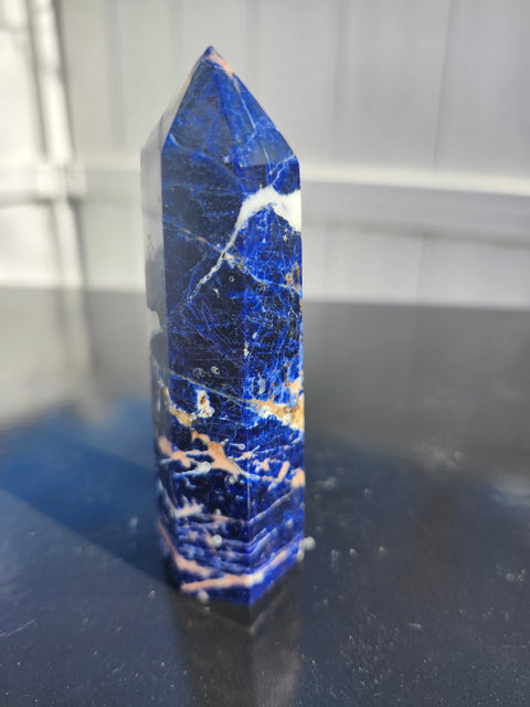 Sunset sodalite tower