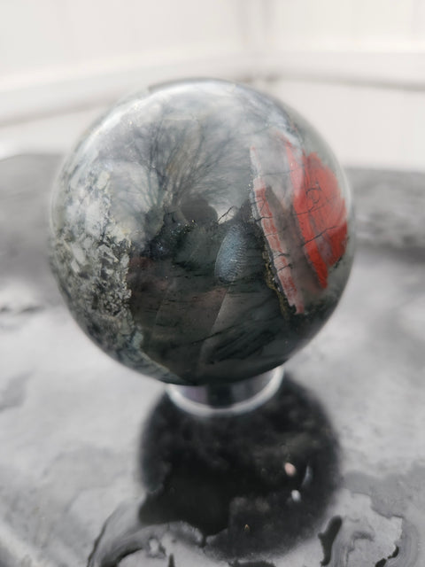 Bloodstone sphere