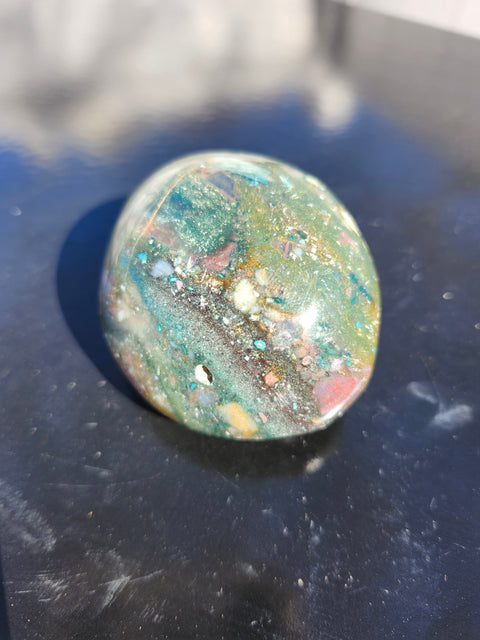 Ocean jasper palm stone