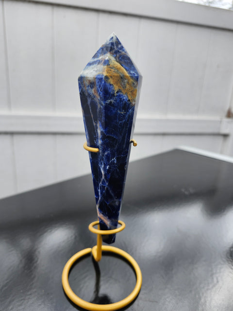 Sunset sodalite scepter