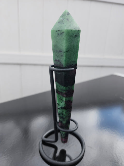 Ruby in zoisite scepter