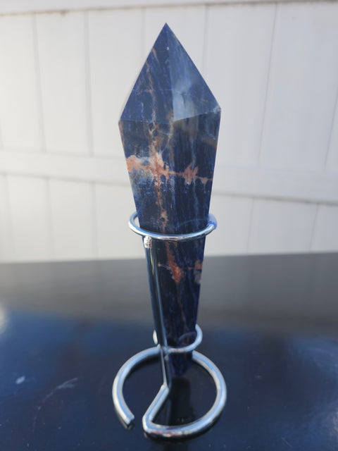 Sunset sodalite scepter