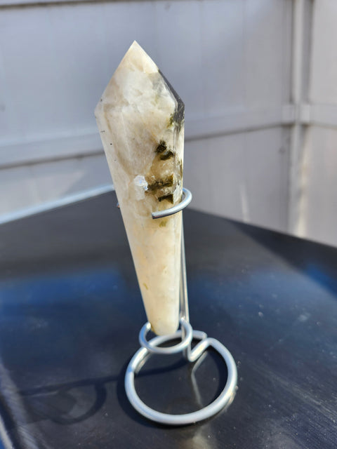 Moonstone scepter with base