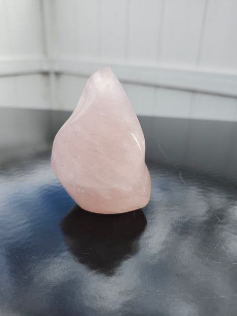 Rose quartz flame tower