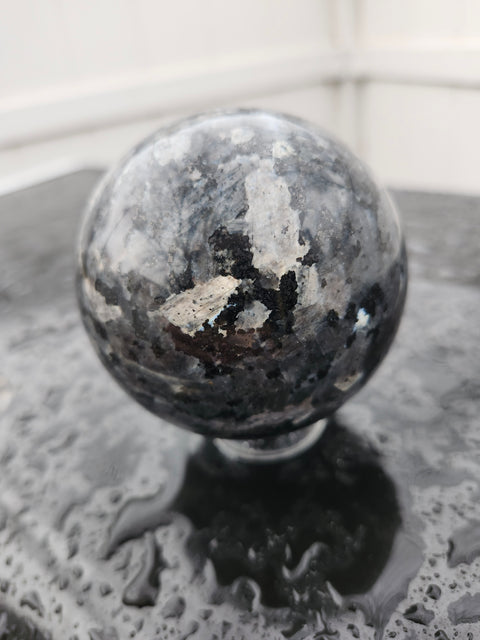 Larvikite sphere