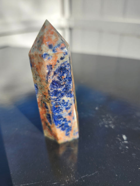 Sunset sodalite tower