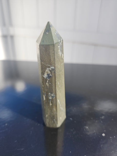 Pyrite tower