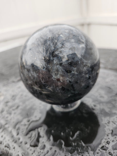 Larvikite sphere