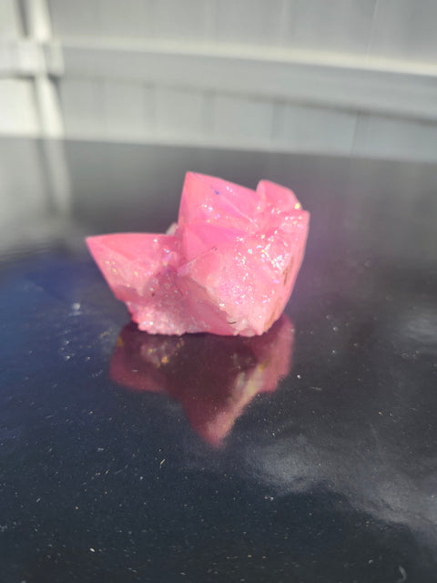 Pink aura quartz