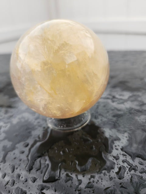 Citrine sphere