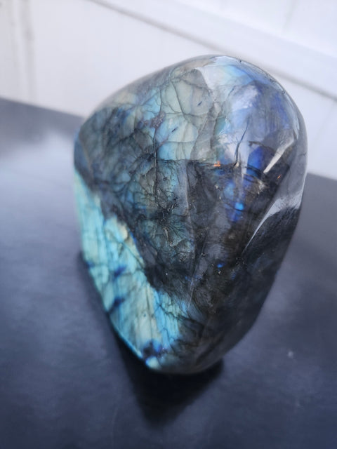 High shine Labrodite free form