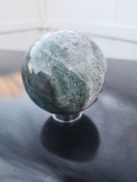 Ocean jasper sphere