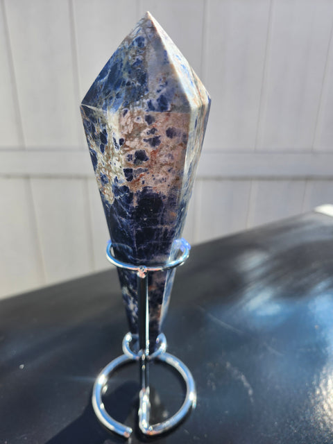 Sunset sodalite scepter