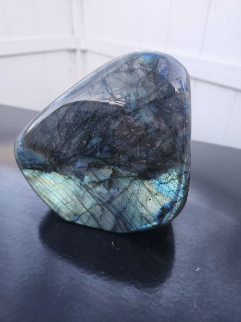 High shine Labrodite free form