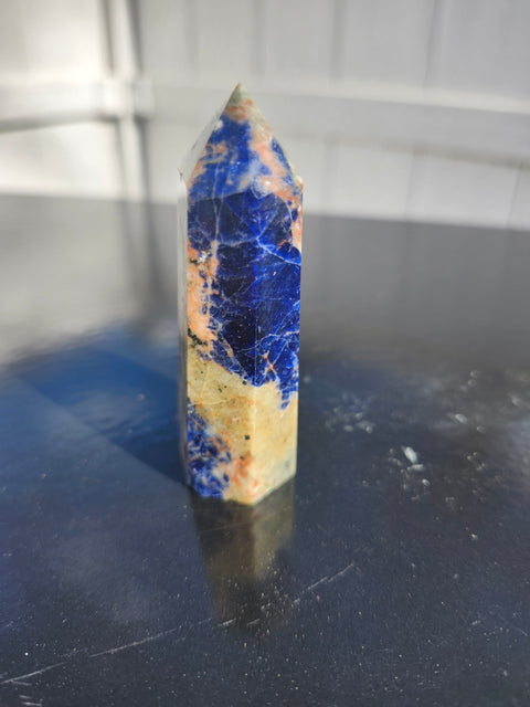 Sunset sodalite tower