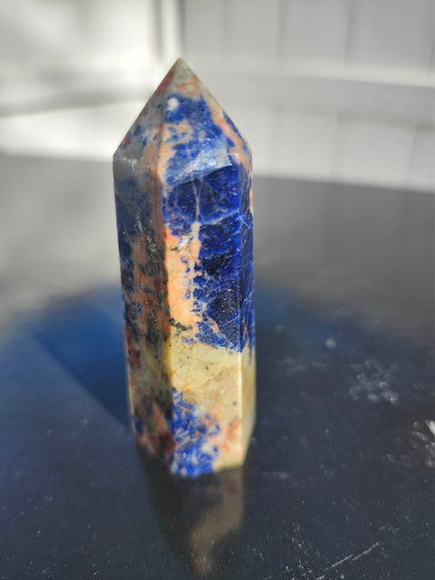 Sunset sodalite tower