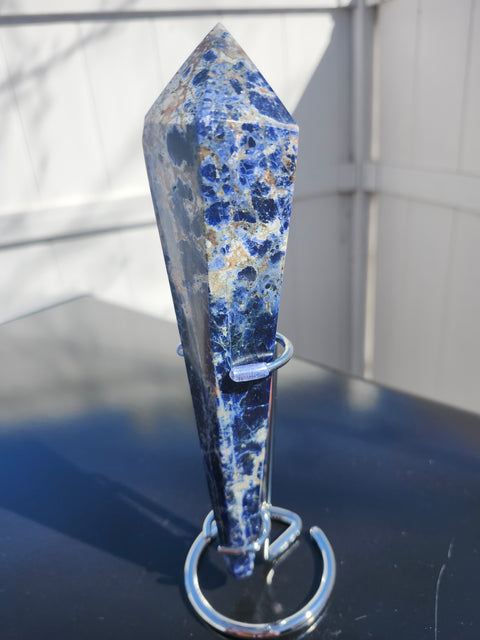 Sunset sodalite scepter