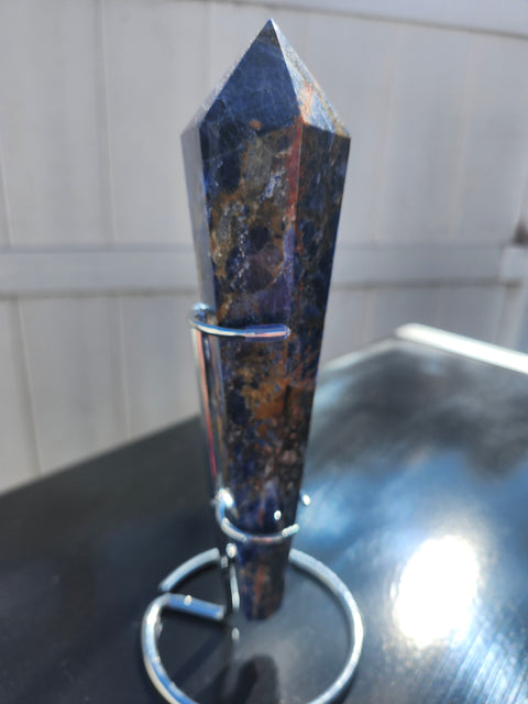 Sunset sodalite scepter