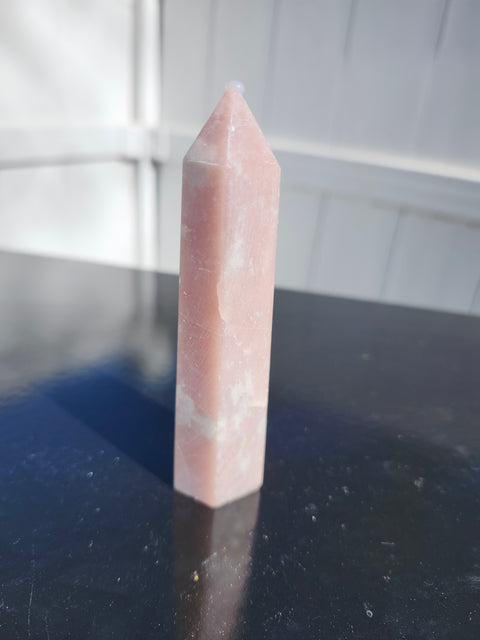 Pink opal tower