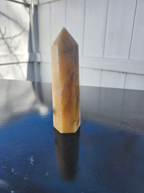 Orange aventurine tower