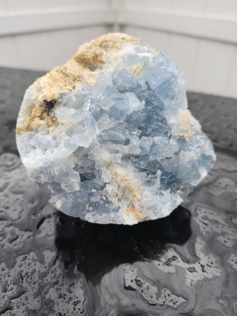 2 pound blue calcite chunk