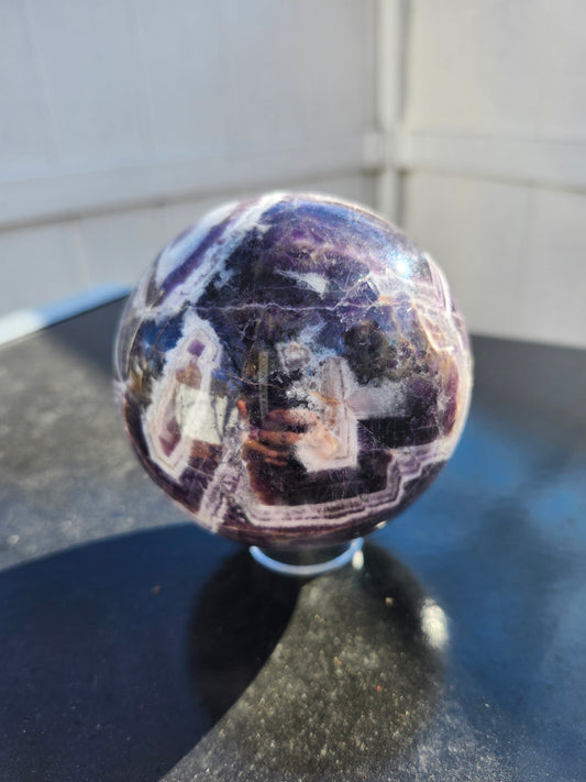 1.12 pound amathyst sphere